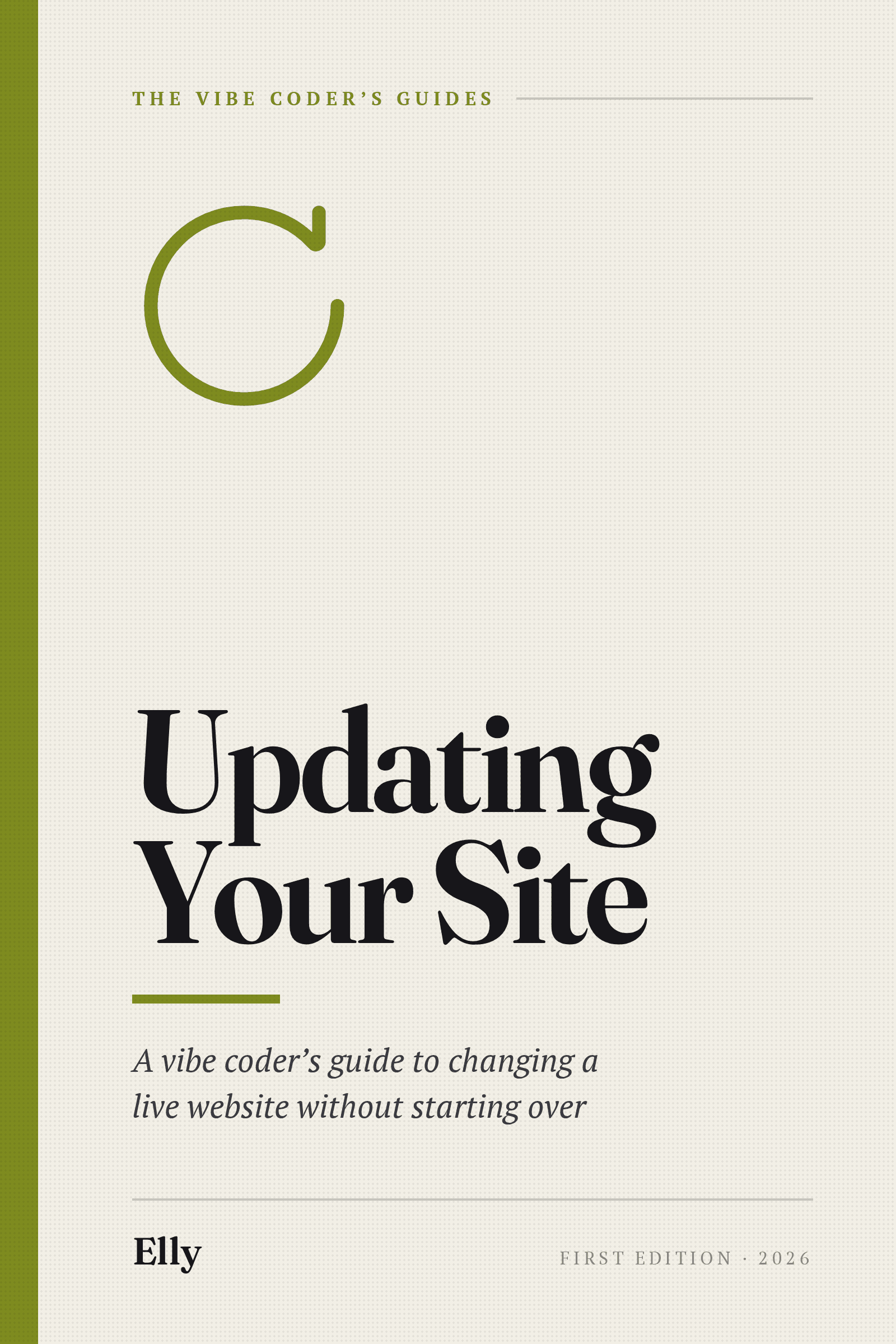 Cover of Updating Your Site