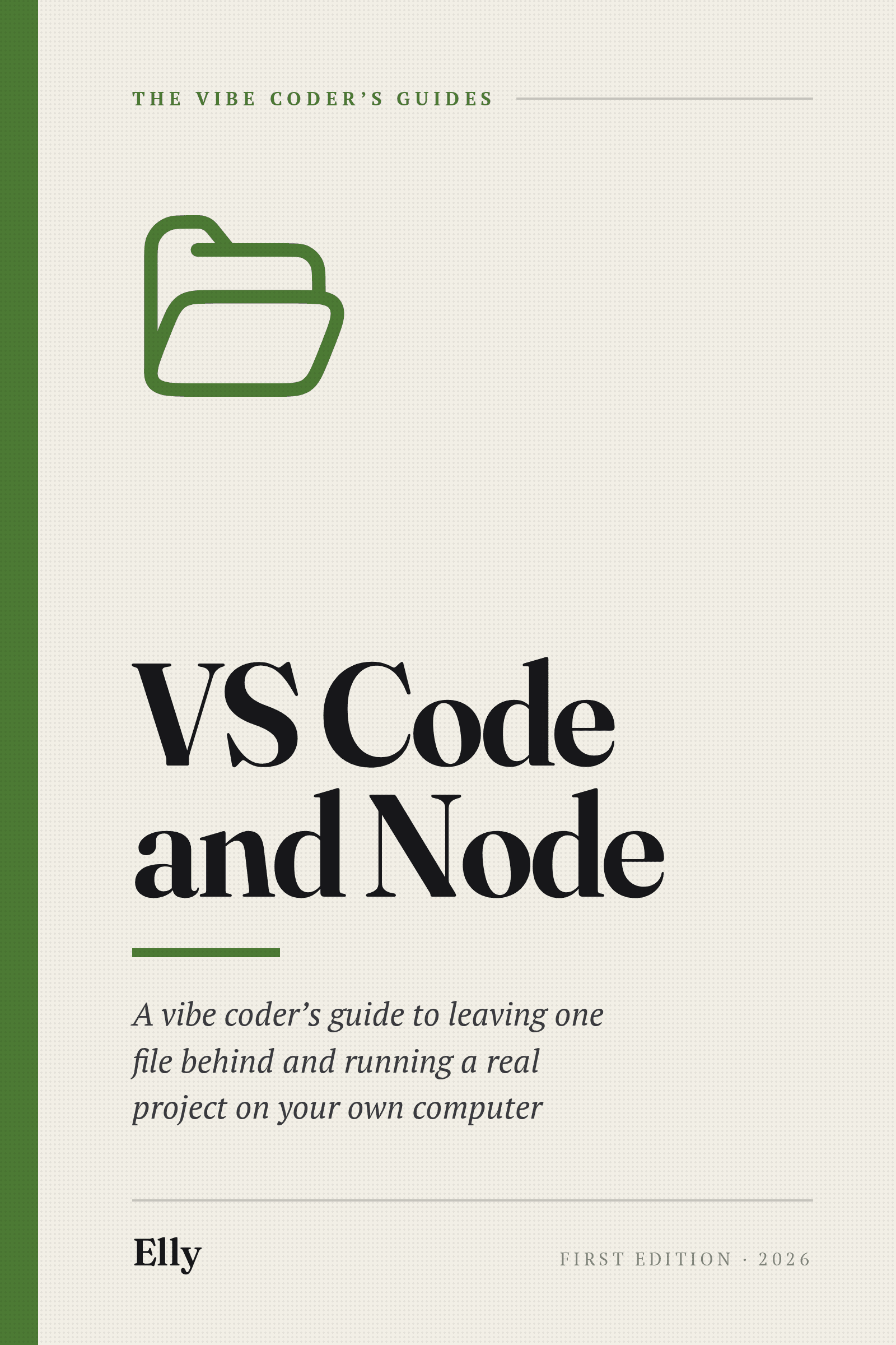 Cover of VS Code and Node